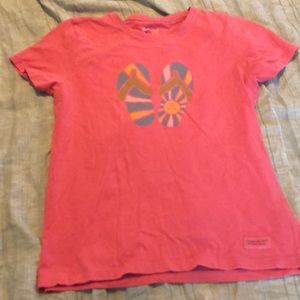 Life is good girls tee shirt